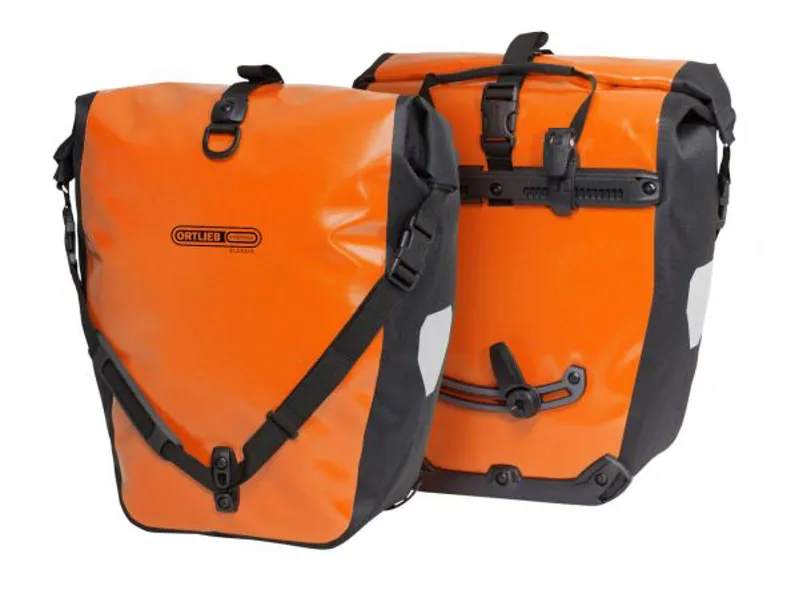 Ortlieb Back-Roller Classic 40L Pannier Bags in Orange