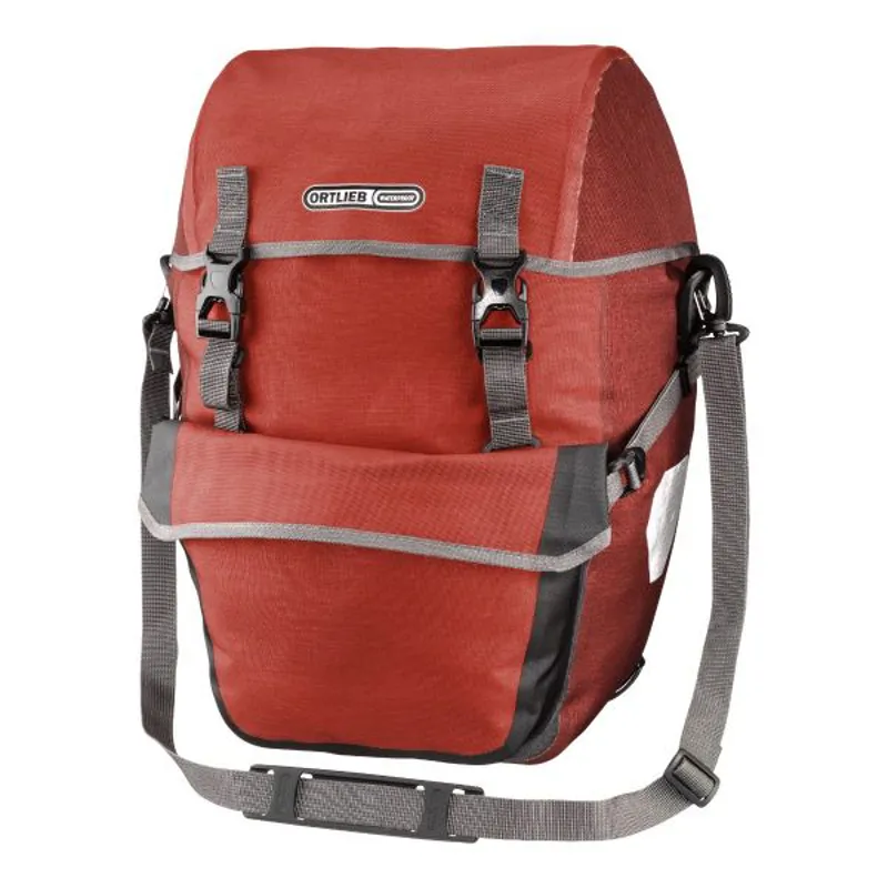 Ortlieb Bike-Packer Plus 42L Pannier Bags - Salsa Red-5