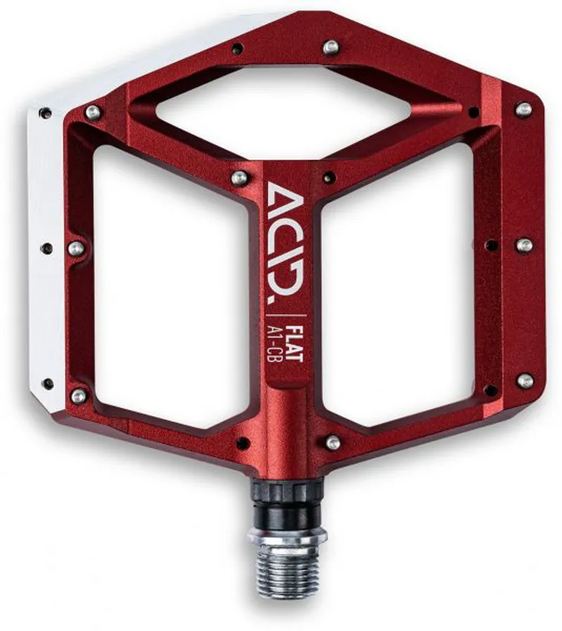 Acid A1-CB Flat Pedals in Red