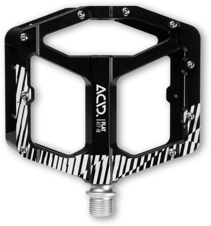 Acid A17-IB Flat Pedals in BLACK