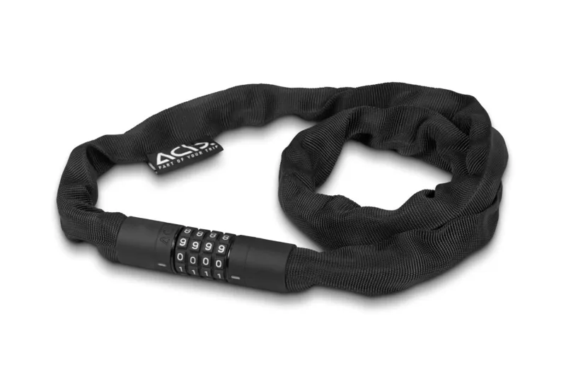 Acid Corvid C120 Chain Combination Lock in Black