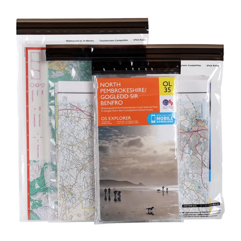 Lifeventure DriStore Waterproof Map Case in Clear