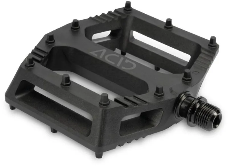 Acid C6-ZP Flat Pedals in Black-1