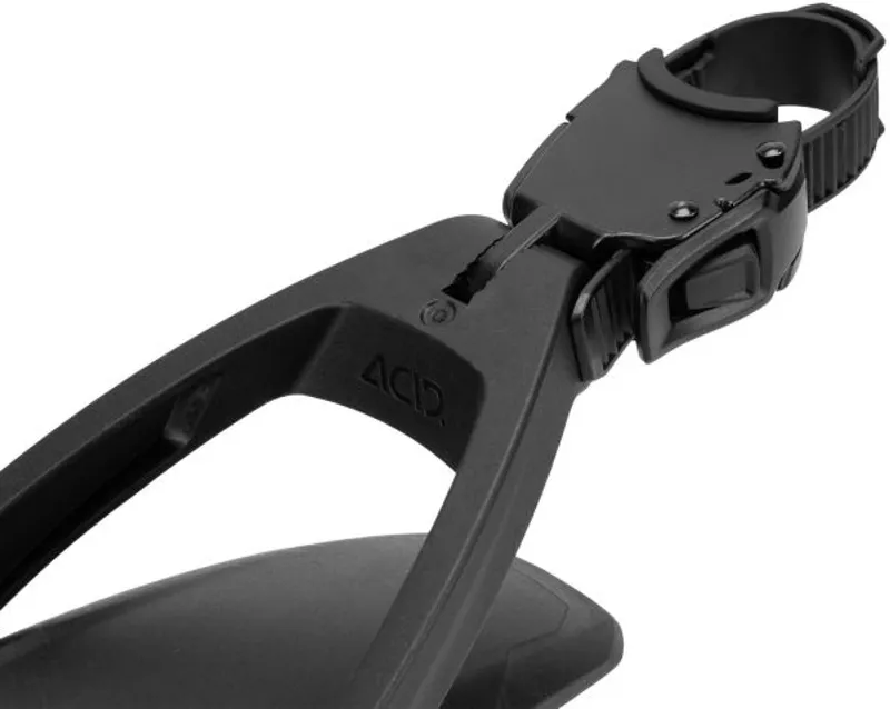 Acid Mudguard Vane Pro 27.5-29 Ratchet Rear In Black/Black-1
