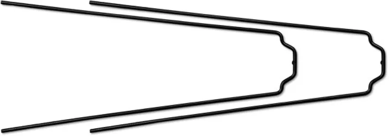 Acid Stays Set 50mm 28 2.0 in Black