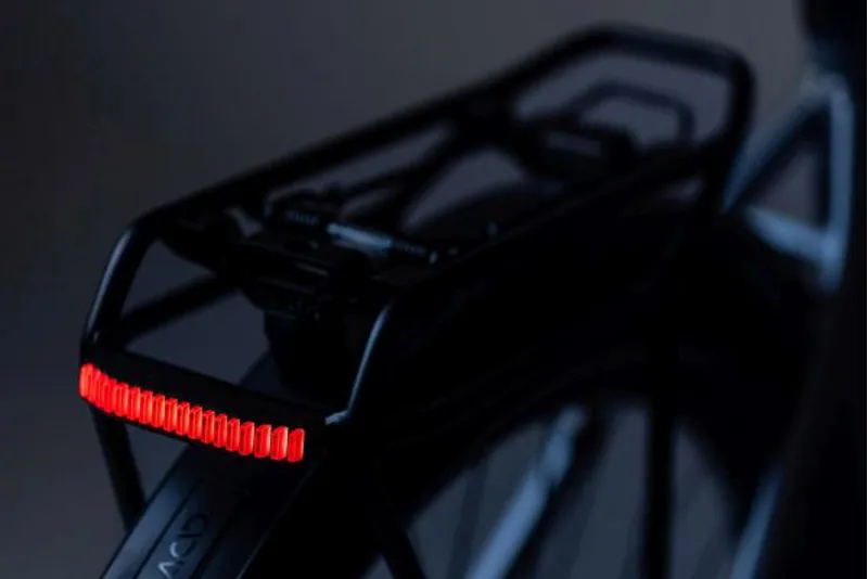 Acid Pro-E HPA BES2 eBike Carrier Rear Light in Black-4