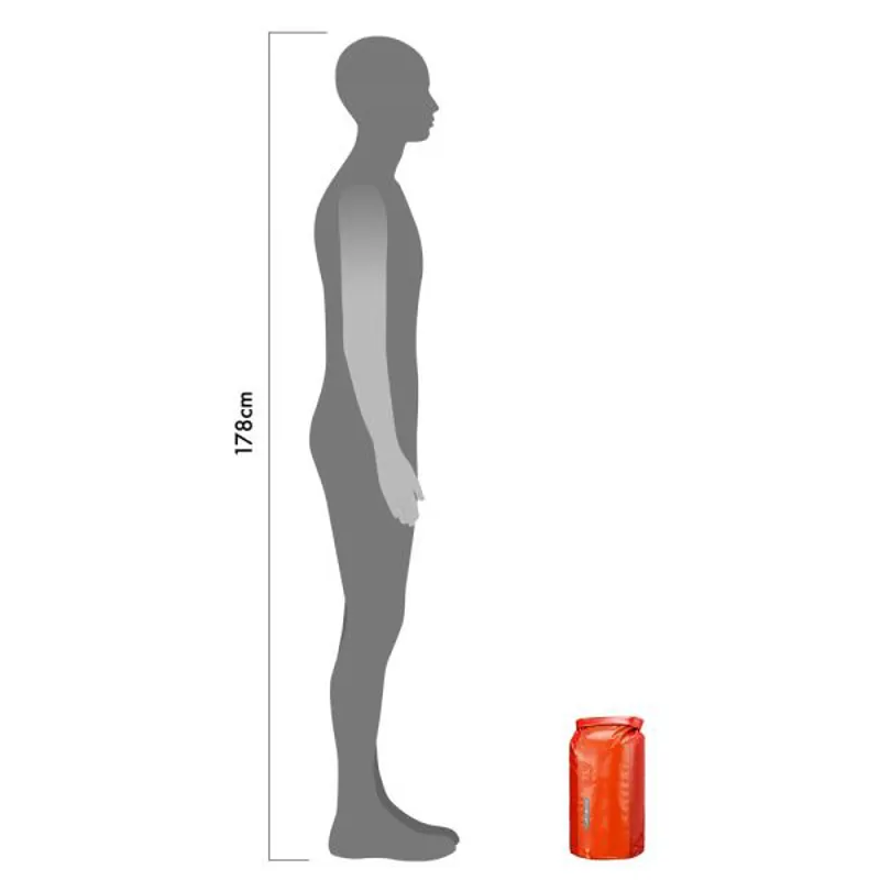 Ortlieb PD250 Medium Weight Dry-Bag 7L - Red-4