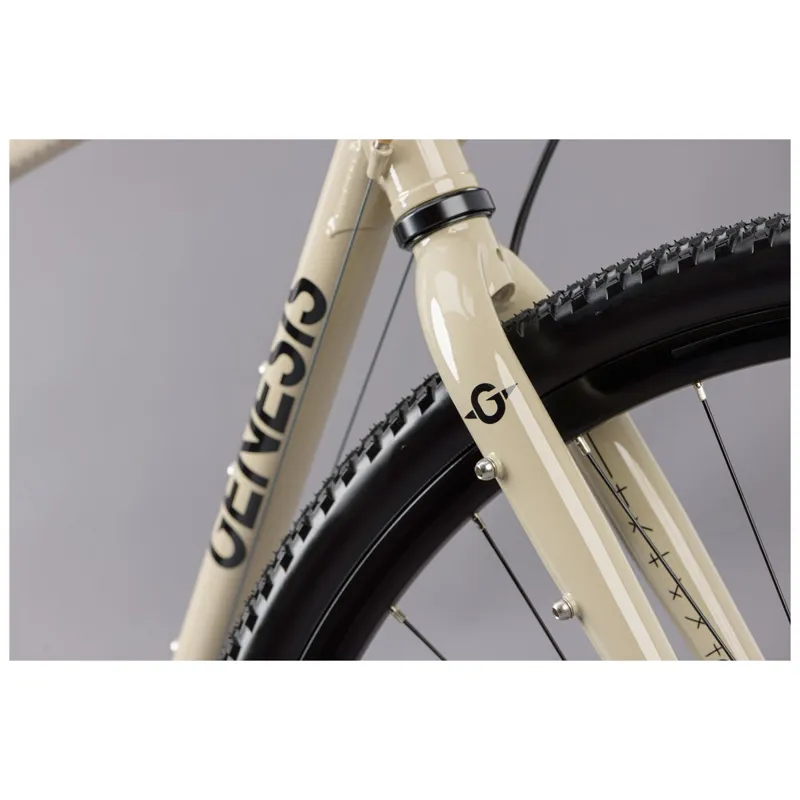 Genesis Croix De Fer 10 Gravel Bike in White - 2023-1