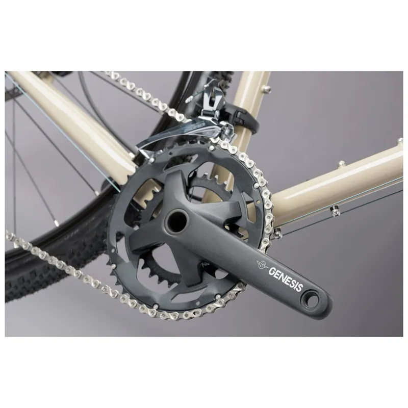 Genesis Croix De Fer 10 Gravel Bike in White - 2023-2