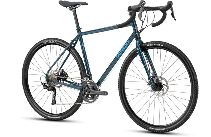 2023 Genesis Croix De Fer 20 Gravel Bike in Blue-1