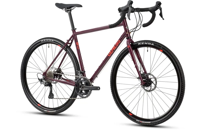 2023 Genesis Croix De Fer 30 Gravel Bike in Purple-1