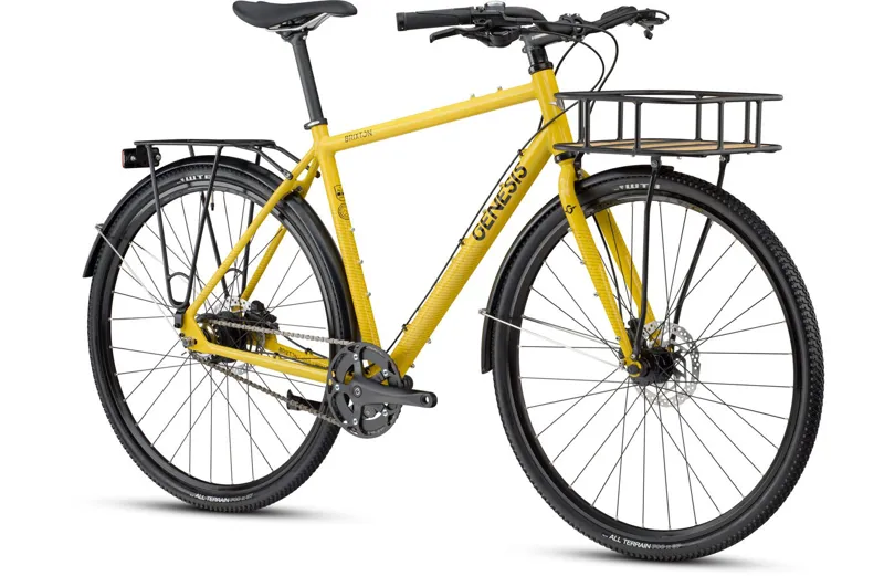 Genesis Brixton Cargo Bike in Yellow-1