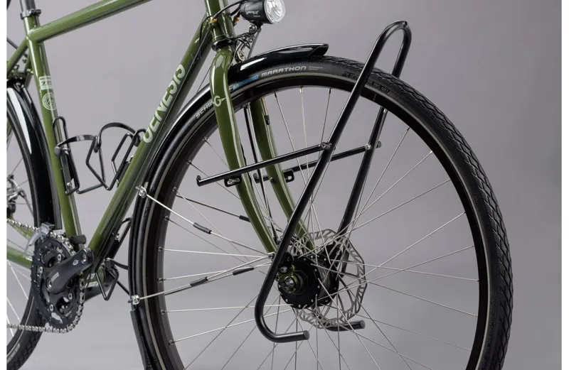 Genesis Tour De Fer 20 Steel Flat Bar Touring Bike in Green