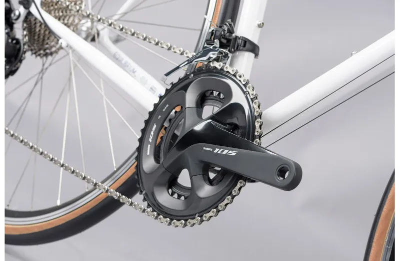 2023 Genesis Equilibrium Steel Road Bike in White-6