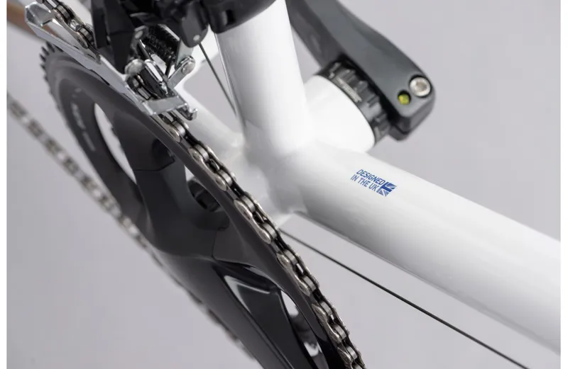 2023 Genesis Equilibrium Steel Road Bike in White-5