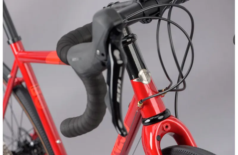 Genesis Equilibrium Disc Steel Road Bike in Red - 2023-2