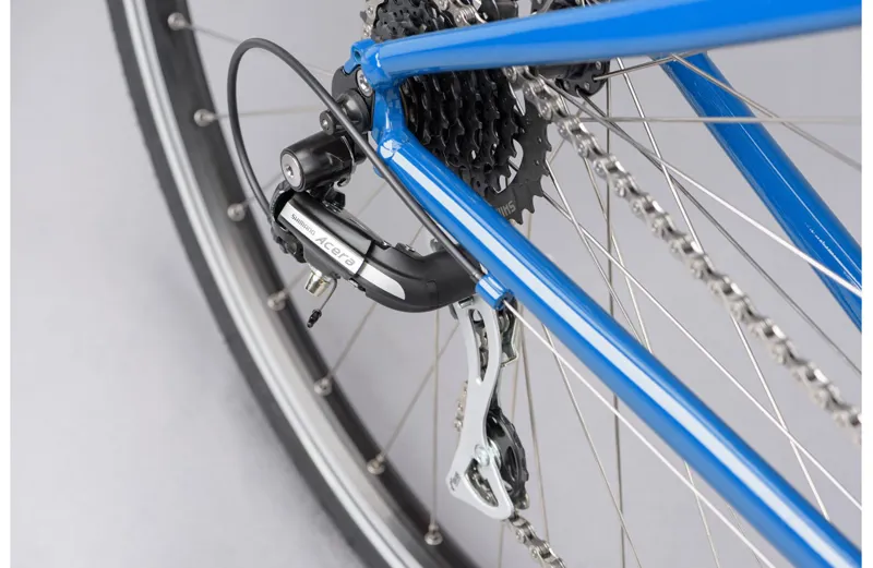 Ridgeback Velocity Open Frame Hybrid Bike in Blue-10