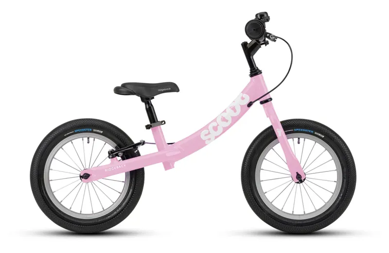Ridgeback Scoot XL Balance Bike in Pink-4