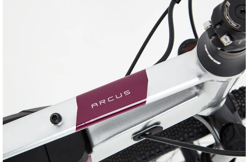 Ridgeback Arcus 1 Open Frame Electric Bike in Silver -2