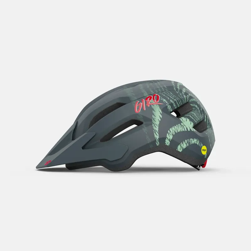 Giro Fixture II Youth Helmet in Dark Shark/Ripple Grey-1