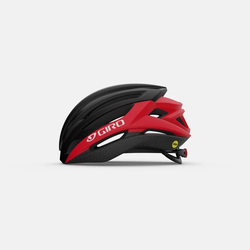 Giro Syntax MIPS Road Helmet In Black and Red-2