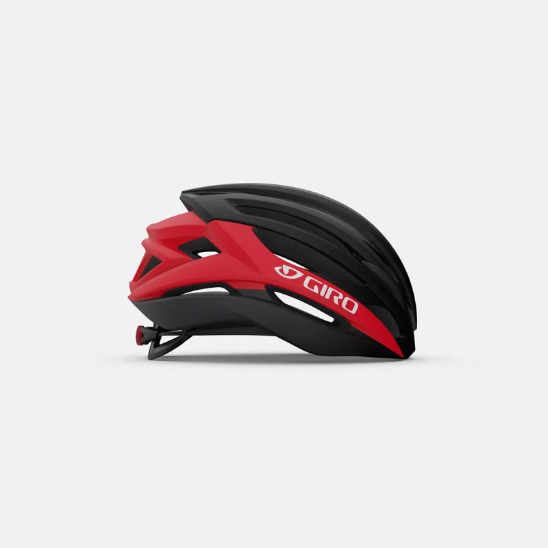 Giro Syntax MIPS Road Helmet In Black and Red-3