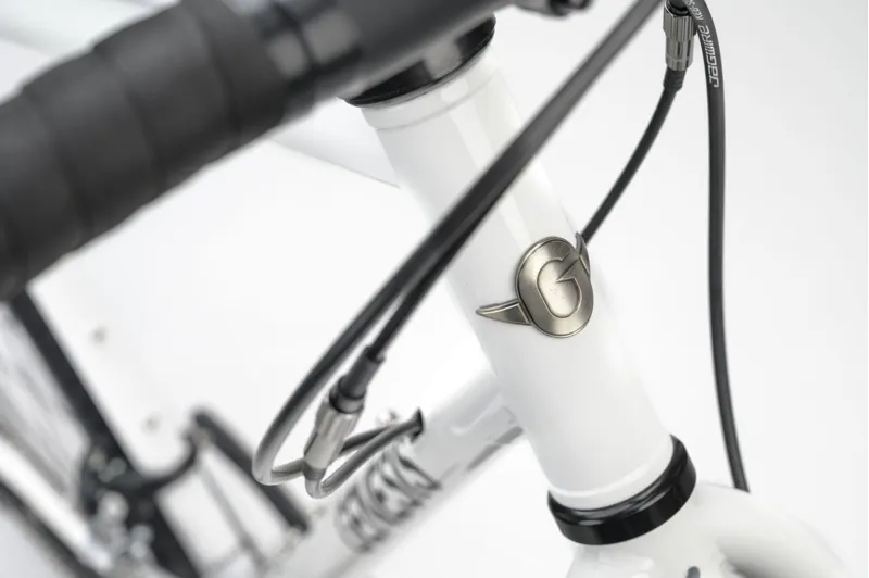 2025 Ex-Hire Genesis Croix De Fer 10 Steel Gravel Bike in White-3