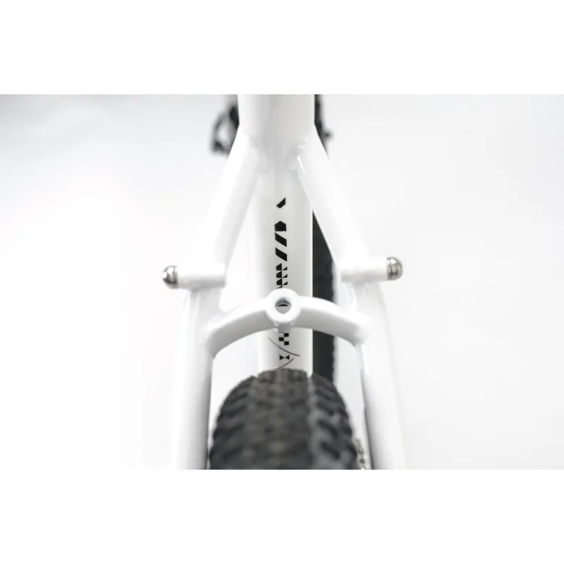 2025 Ex-Hire Genesis Croix De Fer 10 Steel Gravel Bike in White-12