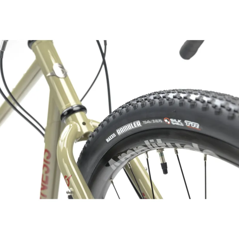 2025 Ex-Hire Genesis Croix De Fer 30 Steel Gravel Bike in Grey-4