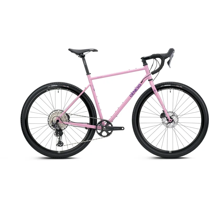 Genesis Croix De Fer 40 Gravel Bike in Pink