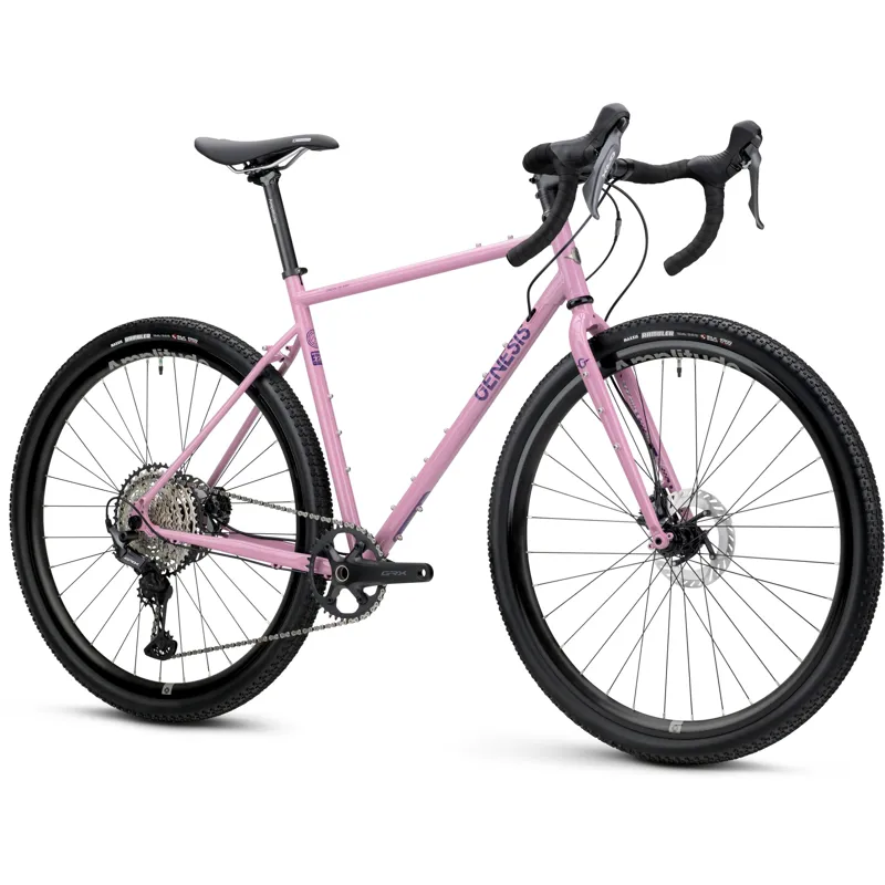 Genesis Croix De Fer 40 Gravel Bike in Pink-1