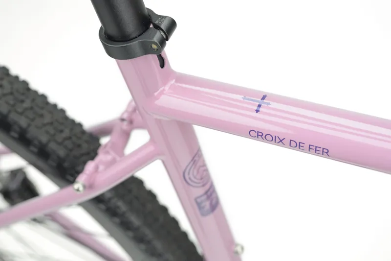 Genesis Croix De Fer 40 Gravel Bike in Pink-2