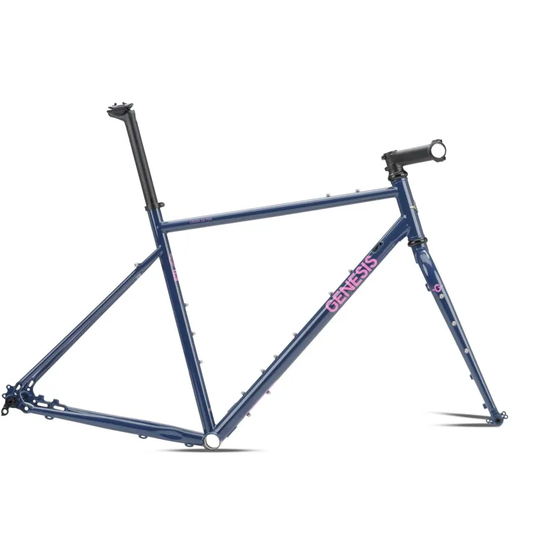 2025 Genesis Croix De Fer 725 Frameset in Blue