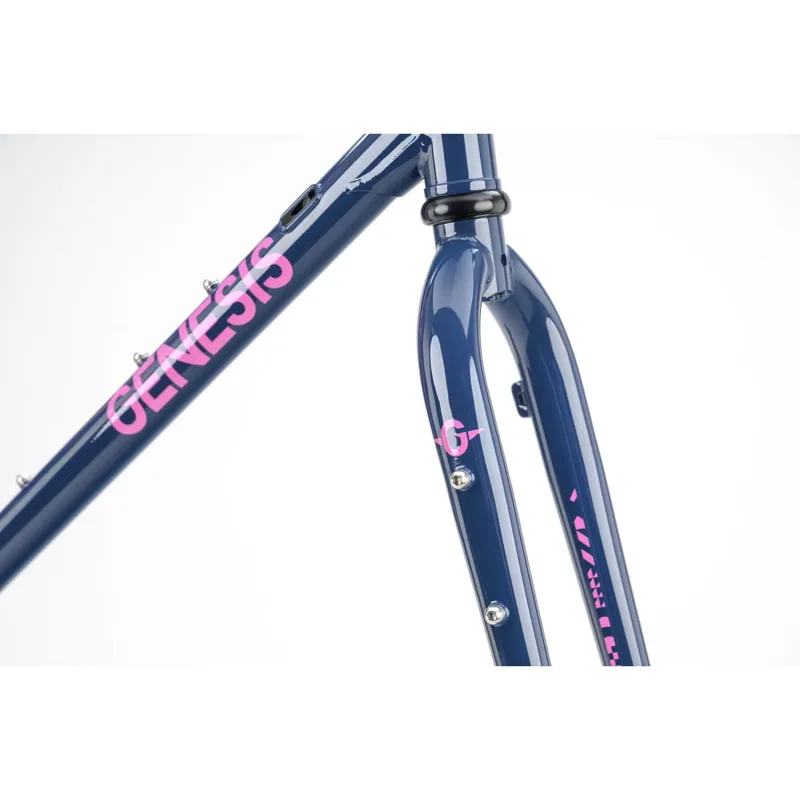 2025 Genesis Croix De Fer 725 Frameset in Blue-11
