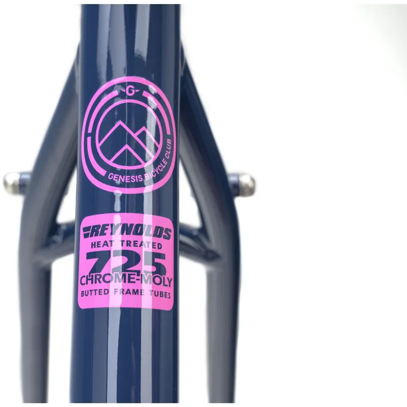 2025 Genesis Croix De Fer 725 Frameset in Blue-6