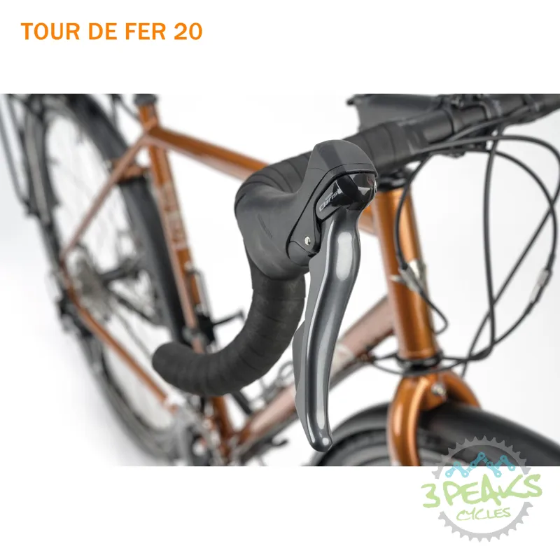 2025 Genesis Tour De Fer 20 Touring Bike in Copper-2