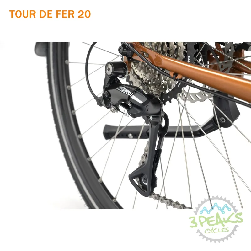 2025 Genesis Tour De Fer 20 Touring Bike in Copper-9