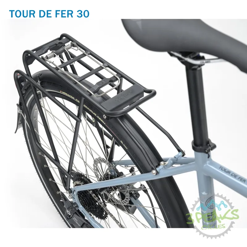 2025 Genesis Tour De Fer 30 Touring Bike in Grey-13