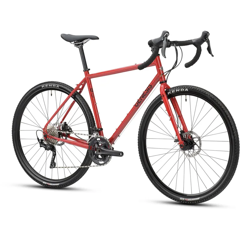 2023 Genesis Croix De Fer 20 Gravel Bike in Red-1