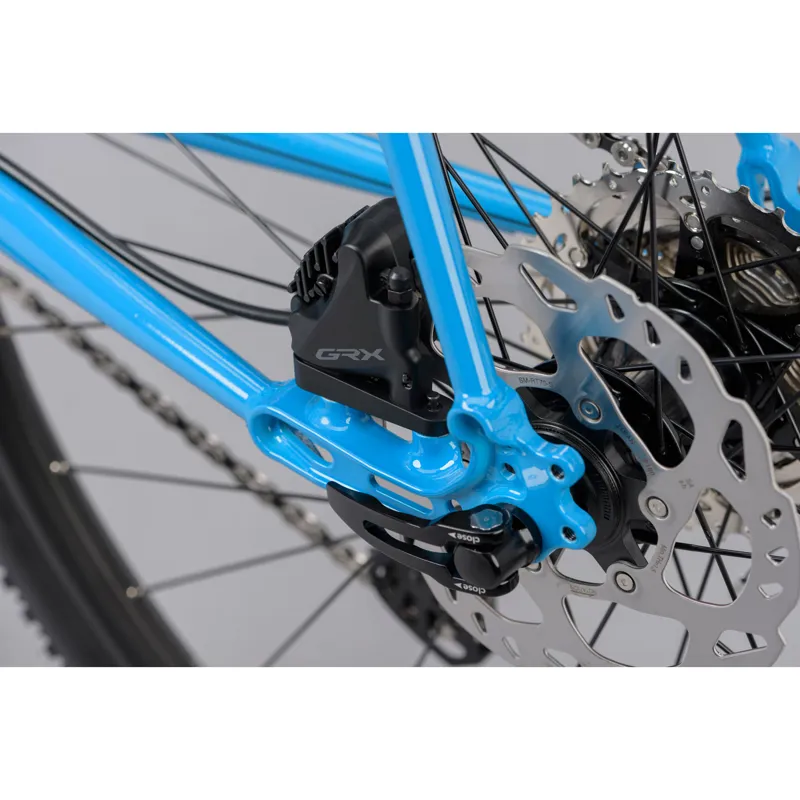 2023 Genesis Croix De Fer 40 Steel Gravel Bike in Blue-10