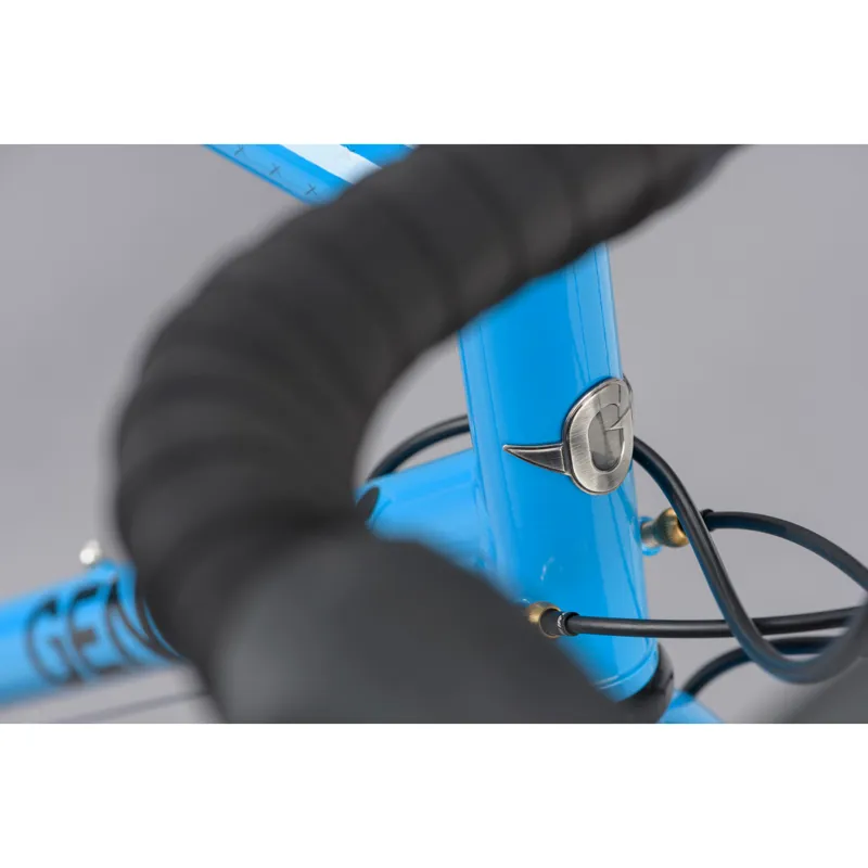 2023 Genesis Croix De Fer 40 Steel Gravel Bike in Blue-13