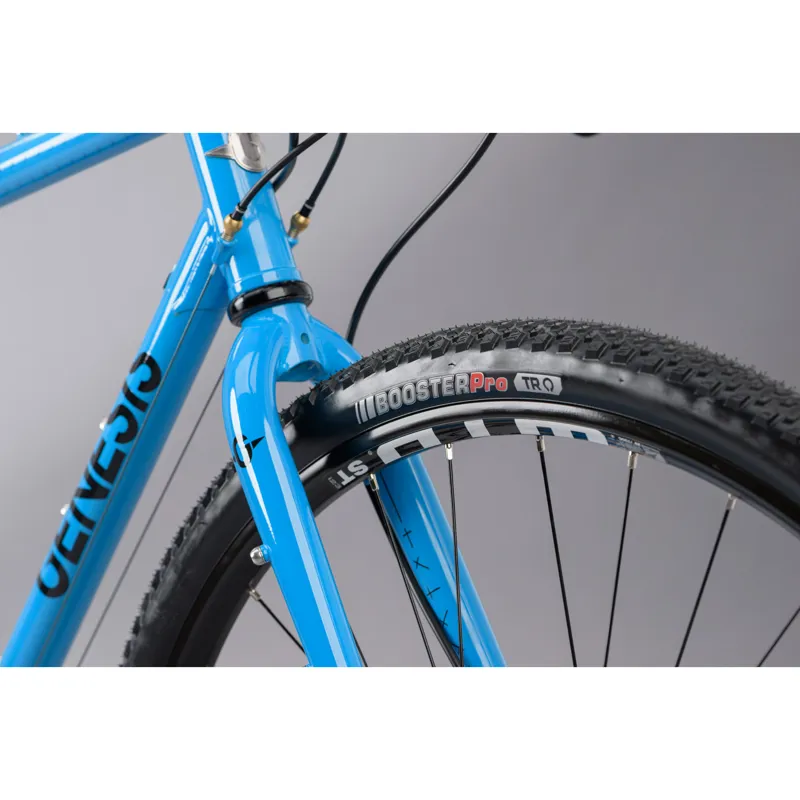 2023 Genesis Croix De Fer 40 Steel Gravel Bike in Blue-2