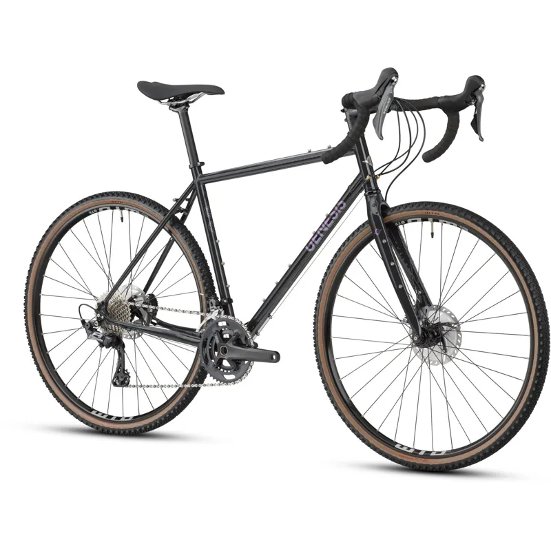 2023 Genesis Croix De Fer 50 Gravel Bike in Black-1