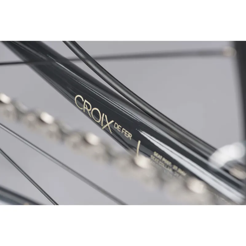 2023 Genesis Croix De Fer 10 Gravel Bike in Black-10