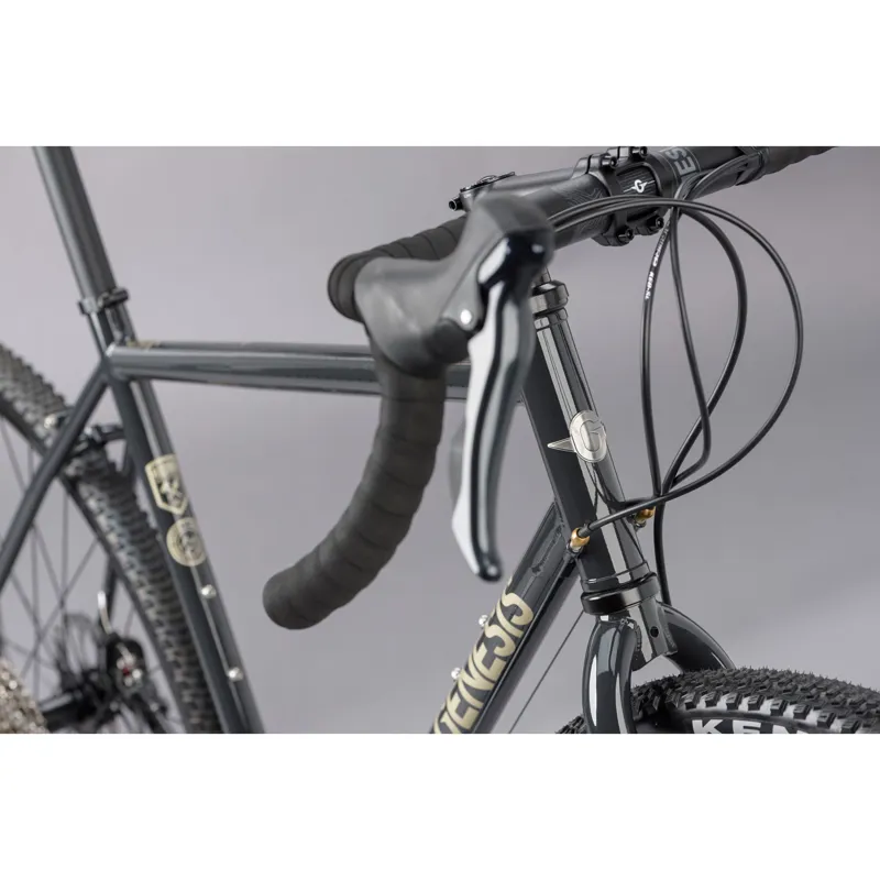 2023 Genesis Croix De Fer 10 Gravel Bike in Black-2
