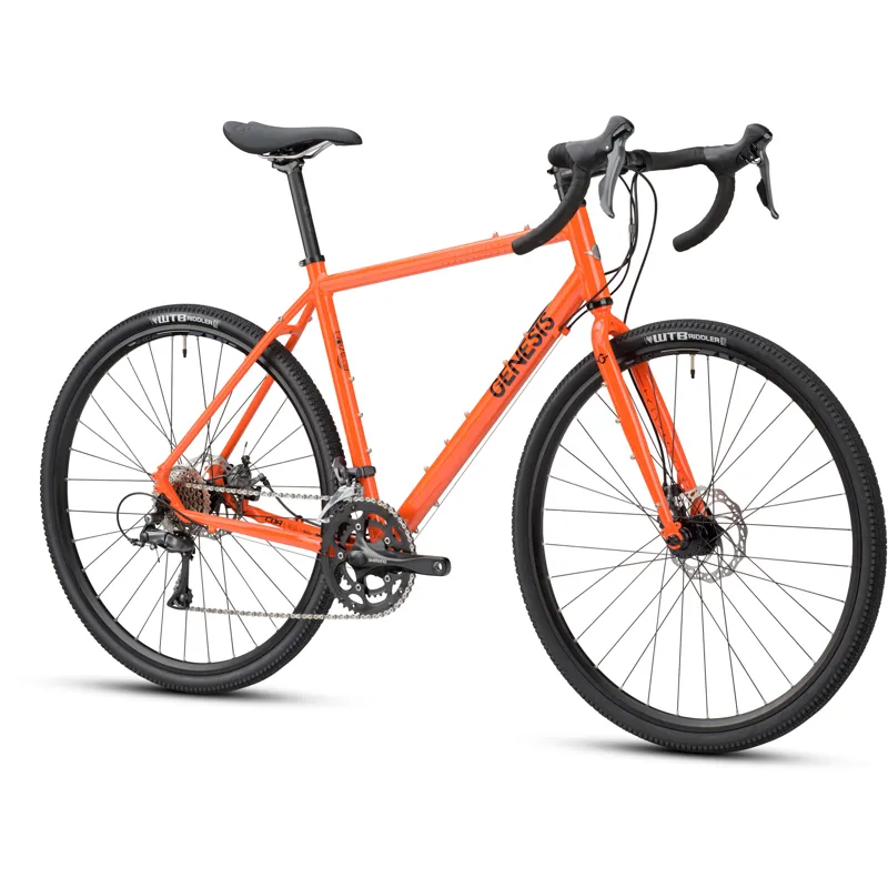 2023 Genesis CDA 10 Gravel Bike in Orange-1