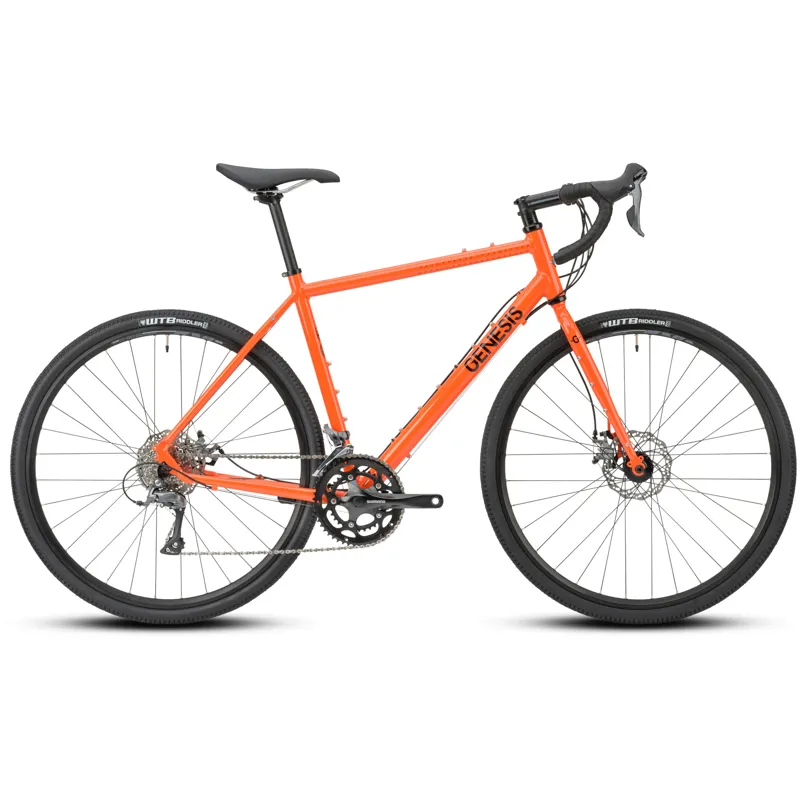 2023 Genesis CDA 10 Gravel Bike in Orange