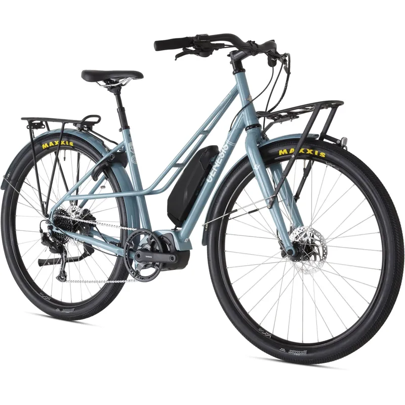 2023 Genesis Columbia Road Electric Bike in Blue-1