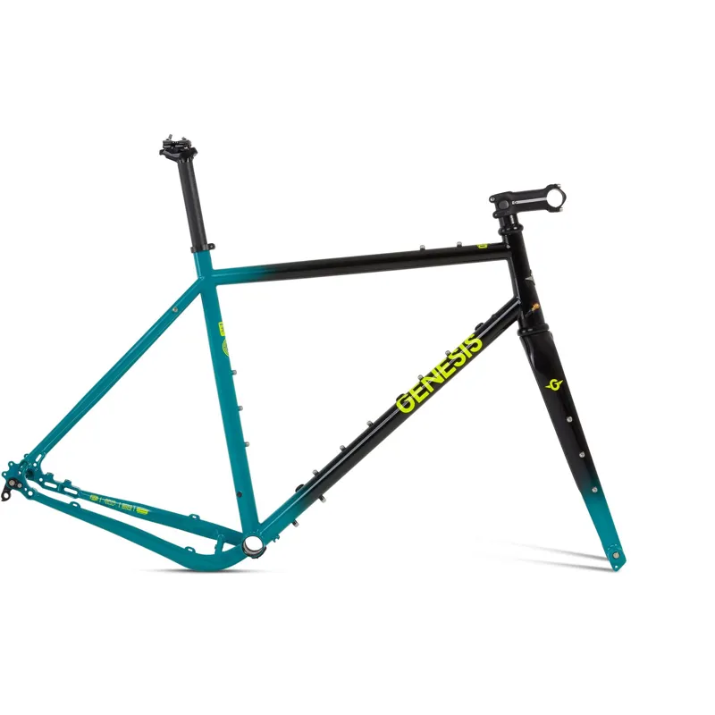 2023 Genesis Fugio Steel Reynolds 725 Frameset in Blue/Black