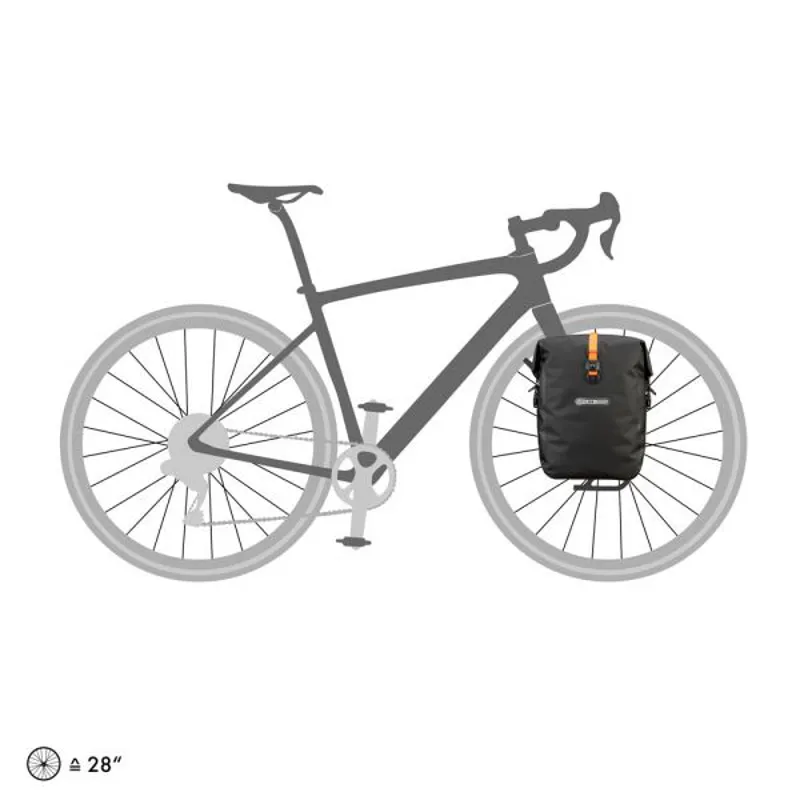 Ortlieb Gravel-Pack Pannier Bags in Black-9